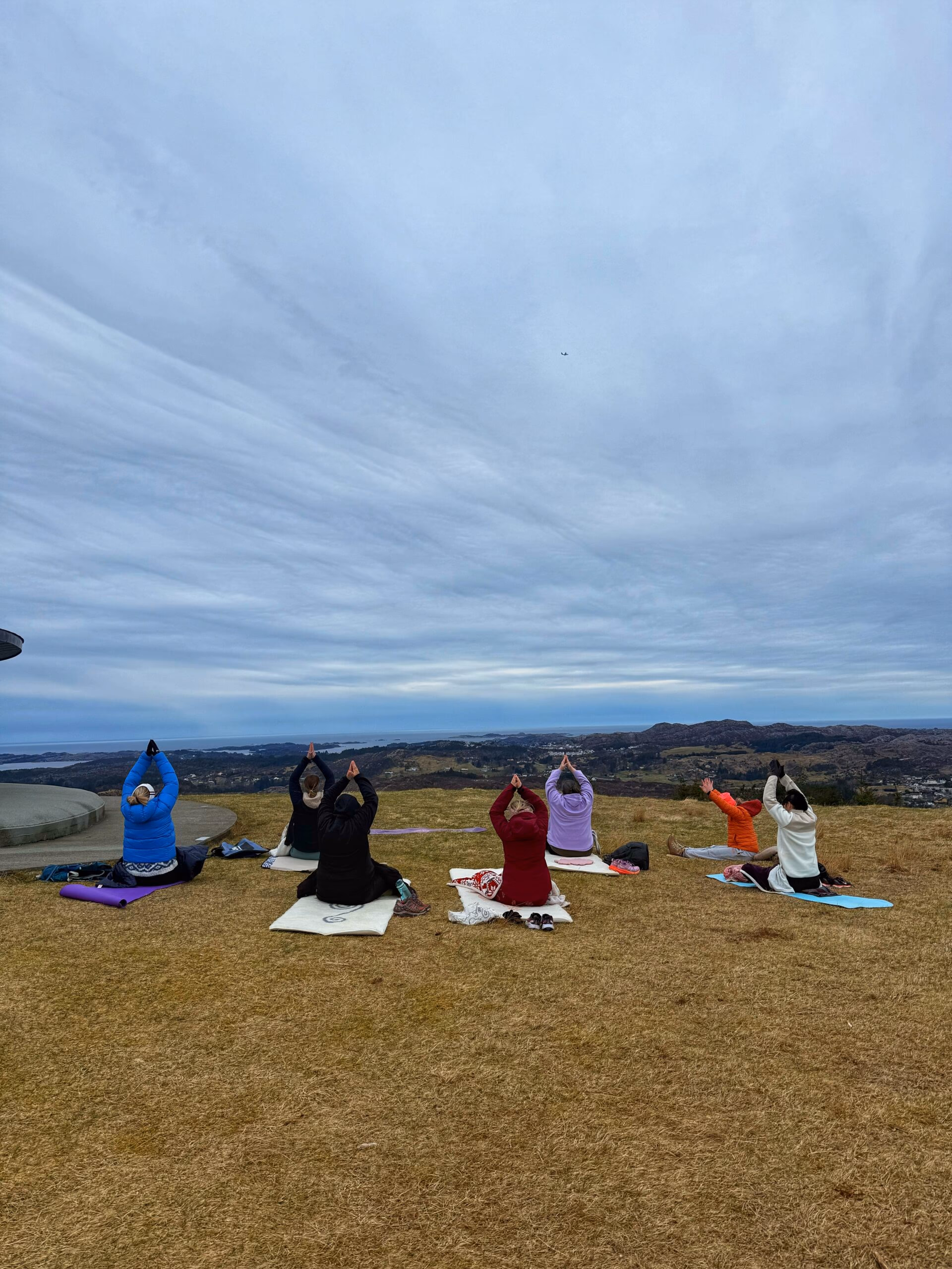 Uteyoga-sesongen er i gang