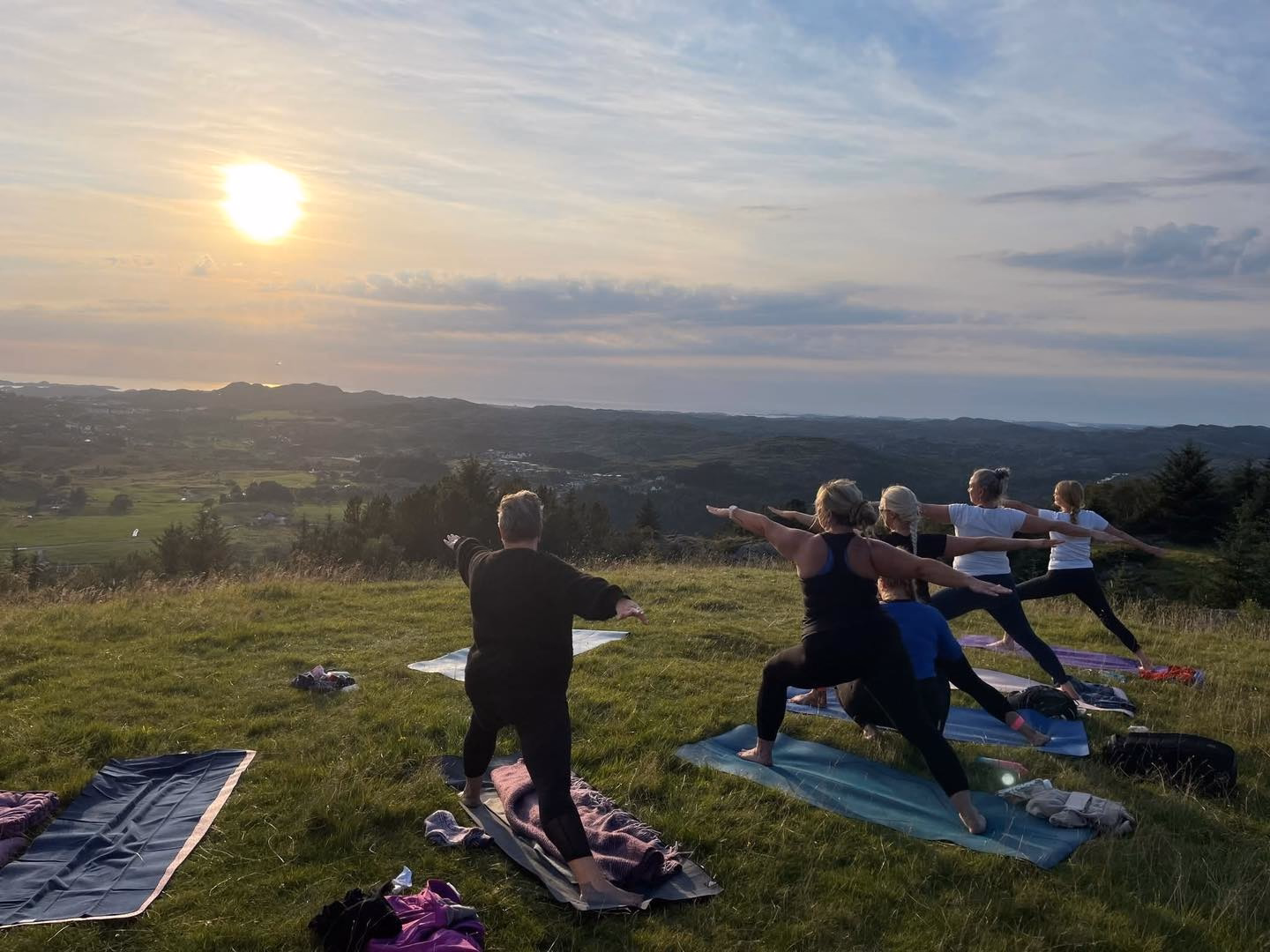 Jeg elsker å undervise yoga!