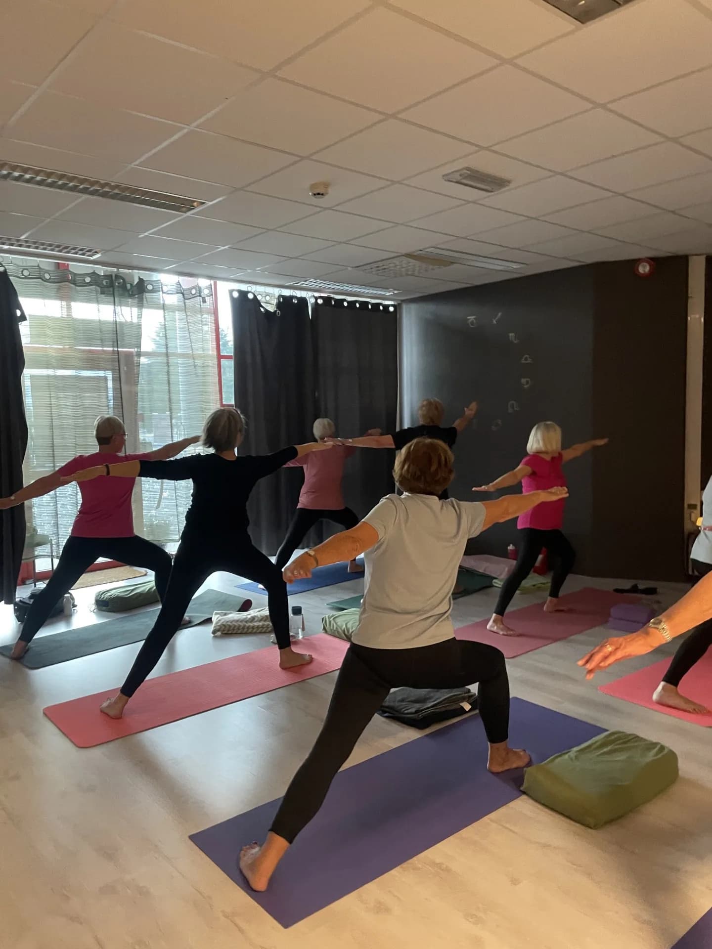 Senior yoga